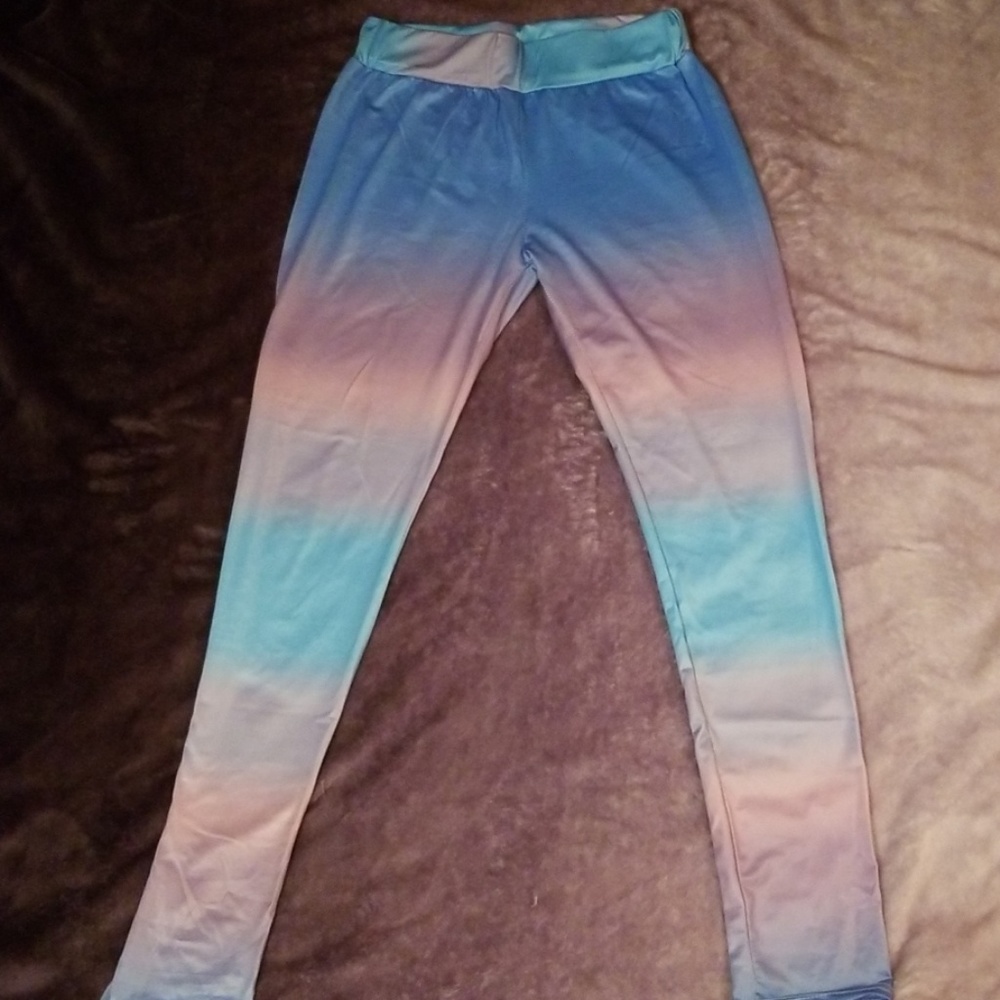 Tie dye pastel leggings